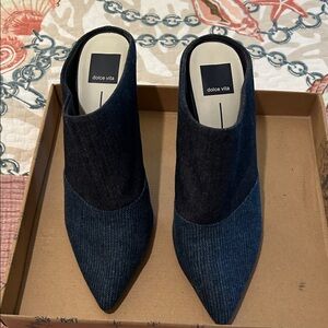 Dolce Vita Women's Denim Heeled Boots